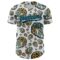 3DPattern4996-1 Custom White Black-Panther Blue 3D Pattern Design Football Jaguar Helmet Authentic Baseball Jersey