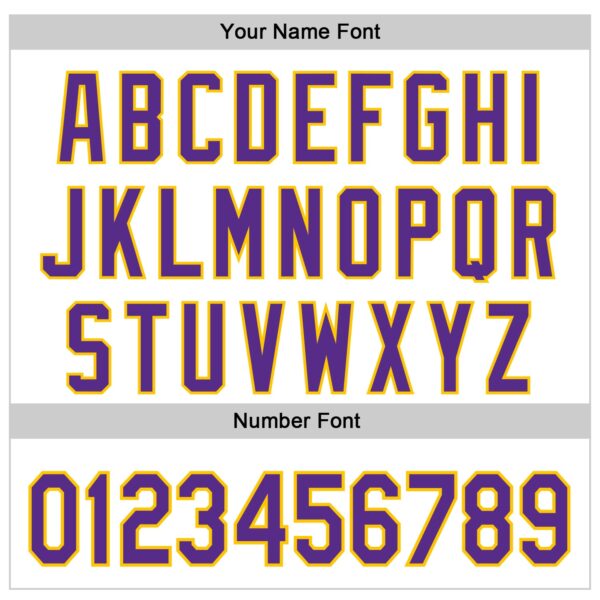 Custom White Purple-Yellow 3D Pattern Design Rave Monster Authentic Baseball Jersey