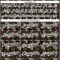 Custom Black White 3D Pattern Design Abstract Spots Authentic Baseball Jersey