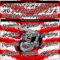 Custom Red Black-White 3D Pattern Design Knight Hero Art Authentic Baseball Jersey