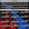 Custom Black Thunder Blue-Red 3D Pattern Design Knight Hero Art Authentic Baseball Jersey