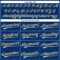 3DPattern5103-3 Custom US Navy Blue Silver-Black 3D Pattern Design Football Helmet And Animal Claw Authentic Baseball Jersey