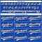 3DPattern5104-3 Custom Thunder Blue White-Black 3D Pattern Design Football Helmet And Animal Claw Authentic Baseball Jersey