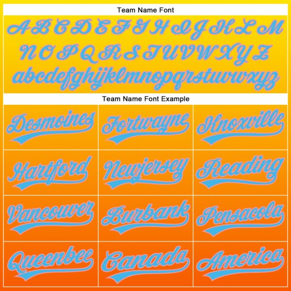 3DPattern5112-3 Custom Light Yellow Sky Blue Orange-Medium Pink 3D Pattern Design Football Helmet And Football Elements Authentic Baseball Jersey
