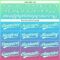 Custom Pea Green Neon Pink Aqua-Sky Blue 3D Pattern Design Champion Medal Authentic Baseball Jersey