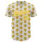 Custom White Yellow 3D Pattern Design Champion Trophy Authentic Baseball Jersey