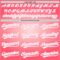 Custom Medium Pink White-Light Pink 3D Love Heart Valentine's Day Authentic Baseball Jersey