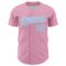 Custom Light Pink Light Blue-White 3D Love Heart Valentine's Day Authentic Baseball Jersey