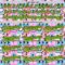 Custom Pink Neon Green-Black 3D Pattern Design Evil Eyes Authentic Baseball Jersey