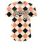 Custom Cream Black 3D Pattern Design Father's Day Mustache Authentic Baseball Jersey
