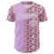 Custom Light Purple White 3D Pattern Design Father's Day Family Love Authentic Baseball Jersey