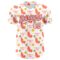 Custom White Red 3D Pattern Design Mother's Day Love Authentic Baseball Jersey