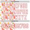 Custom White Red 3D Pattern Design Mother's Day Love Authentic Baseball Jersey