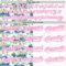 Custom White Pink 3D Pattern Design Mother's Day Flower Authentic Baseball Jersey