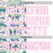 Custom White Pink 3D Pattern Design Mother's Day Flower Authentic Baseball Jersey