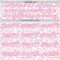 Custom White Pink 3D Pattern Design Mother's Day Love Authentic Baseball Jersey