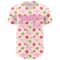 Custom Light Pink White-Pink 3D Pattern Design Mother's Day Flower Authentic Baseball Jersey
