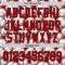 Custom Red Black-White Comic Doodle Ballgame 3D Pattern Design Authentic Baseball Jersey