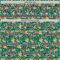 Custom Kelly Green Black-White Comic Doodle Ballgame 3D Pattern Design Authentic Baseball Jersey
