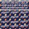 Custom Navy White Comic Doodle Ballgame 3D Pattern Design Authentic Baseball Jersey