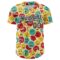Custom White Black 3D Pattern Design Funny Cartoon Emoji Face Authentic Baseball Jersey