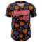 Custom Black Fire Red-White 3D Pattern Design Funny Cartoon Heart Authentic Baseball Jersey