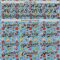 Custom Sky Blue Black-White 3D Pattern Design Funny Cartoon Emoji Authentic Baseball Jersey