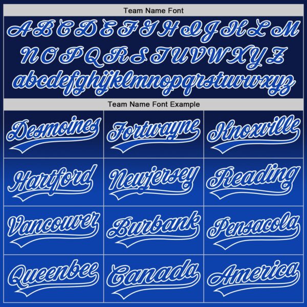 Custom Navy Thunder Blue-White 3D Pattern Design Father's Day Family Love Fade Authentic Baseball Jersey