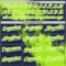 Custom Neon Green Navy-White 3D Pattern Design Abstract Brush Stroke Authentic Baseball Jersey