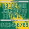 Custom Yellow Kelly Green-White 3D Pattern Design Abstract Brush Stroke Authentic Baseball Jersey