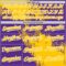 Custom Yellow Purple-White 3D Pattern Design Abstract Brush Stroke Authentic Baseball Jersey