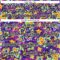 Custom Purple Black-White 3D Pattern Design Rave Psychedelic Fluid Art Authentic Baseball Jersey