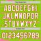 Custom Neon Green White-Red 3D Pattern Design Retro Pixel Arcade Game Authentic Baseball Jersey