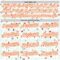 Custom White Orange 3D Pattern Design Retro Pixel Arcade Game Authentic Baseball Jersey