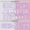 Custom Light Pink White-Purple 3D Pattern Design Pixel Universe Authentic Baseball Jersey