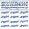 Custom White Royal 3D Pattern Design Patriotic American Symbol Statue of Liberty Authentic Baseball Jersey