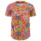 Custom Pink White-Red 3D Pattern Design Trippy Groovy Magic Mushrooms Authentic Baseball Jersey