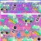 Custom Purple White 3D Pattern Design Trippy Psychedelic Magic Mushrooms Authentic Baseball Jersey