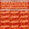 Custom Red Orange Gold-White 3D Pattern Design Burner Costumes Paisley Authentic Baseball Jersey