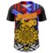 Custom Black Yellow Red-White 3D Pattern Design Rave Party Sun Tribal Authentic Baseball Jersey