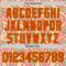 Custom Cream Orange Black-Yellow 3D Pattern Design Rave Party Paisley Bandana Authentic Baseball Jersey