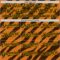 Custom Orange Black-Gold 3D Pattern Design Rave Party Tiger Print Authentic Baseball Jersey