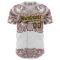Custom White Navy Red-Yellow 3D Pattern Design Burner Costumes Paisley Bandana Authentic Baseball Jersey