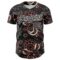 Custom Black White 3D Pattern Design Burner Costumes Paisley Bandana Authentic Baseball Jersey