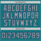 Custom Teal Gray Pinstripe Gray-Navy Authentic Baseball Jersey