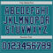 Custom Teal Navy-White Authentic Baseball Jersey