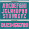 Custom Teal Pink-White Authentic Baseball Jersey
