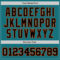 Custom Teal Black-Orange Authentic Baseball Jersey