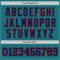 Custom Teal Navy-Red Authentic Baseball Jersey