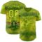 Custom Green Neon Yellow-Green David Lozeau The Scarab Beetle Authentic Baseball Jersey